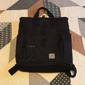 Carhartt Black Canvas Men's Backpack